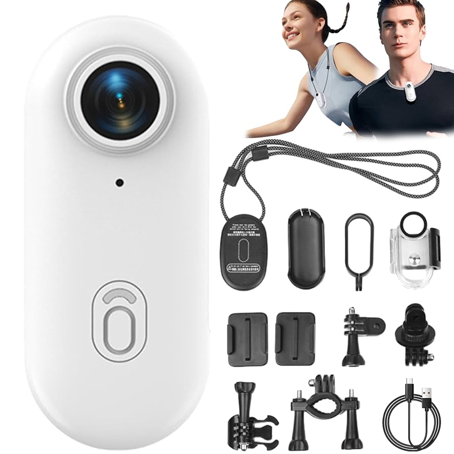 🎥 4K Mini Sports Cam | Waterproof • WiFi • Helmet Mount