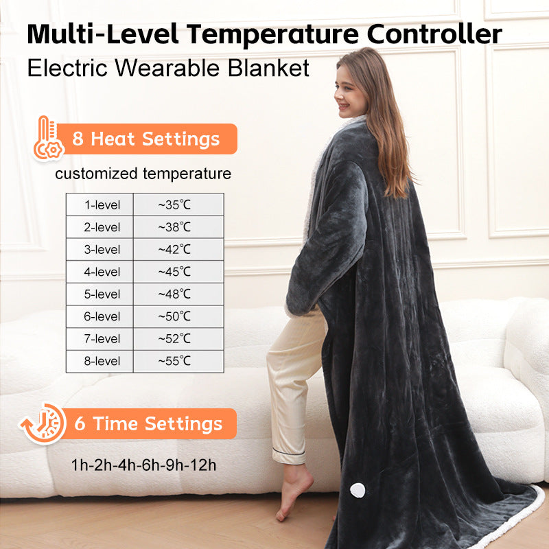 Cross-Border Special Household Single Automatic Power-Off Heating Pad Heating Blanket Best-Selling Smart Constant Temperature Electric Blanket European Style