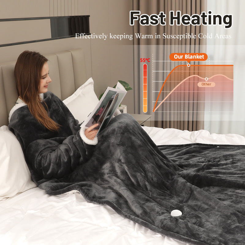 Cross-Border Special Household Single Automatic Power-Off Heating Pad Heating Blanket Best-Selling Smart Constant Temperature Electric Blanket European Style
