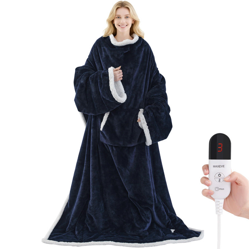 Cross-border Best-selling Wearable Electric Blanket, Smart Constant Temperature, Washable Carbon Fiber Heating Electric Blanket, Customized