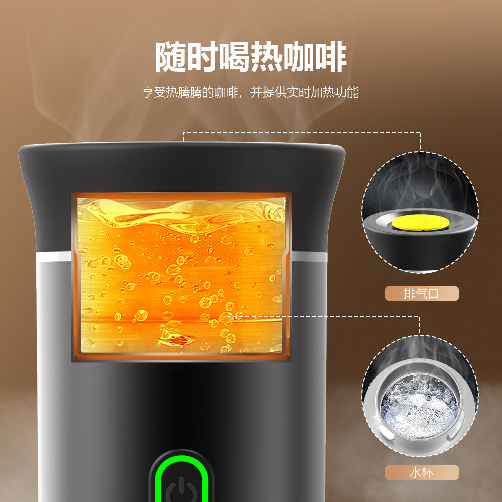 USB Portable Mini Heated Espresso Machine Capsule Coffee Machine
