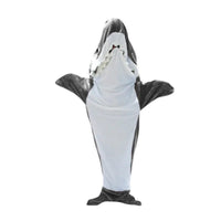 Dark gray shark sleeping bag