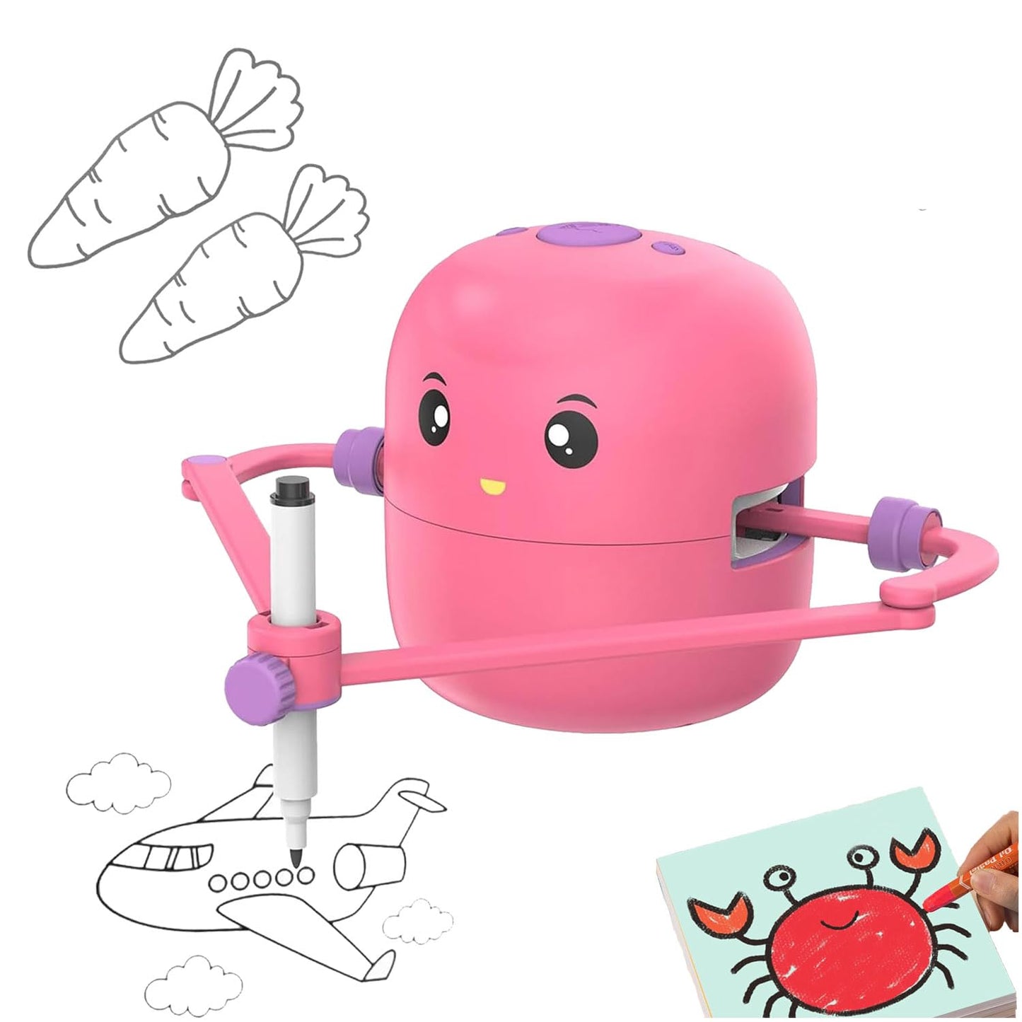 Magic Drawing Robot for Kids – Trace & Learn Art Machine