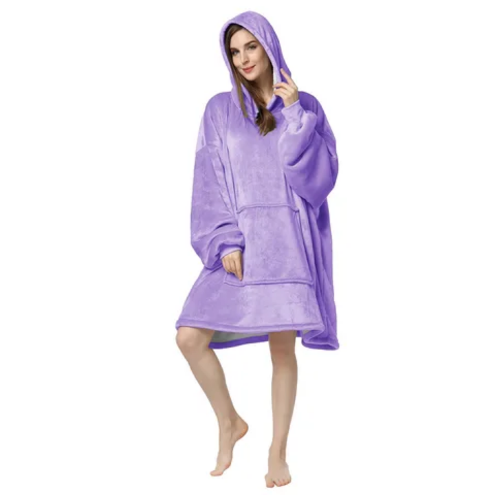 Winter Oversized Blanket Hoodie – Stay Warm & Stylish