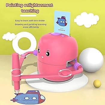 Magic Drawing Robot for Kids – Trace & Learn Art Machine